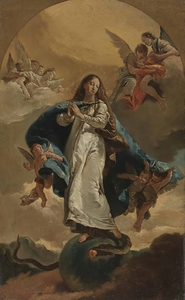 The Immaculate Conception by Giovanni Battista Tiepolo [1696–1770]
