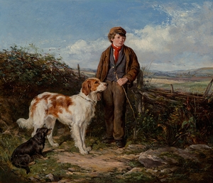 The messenger [1859] by Heywood Hardy [1842–1933]