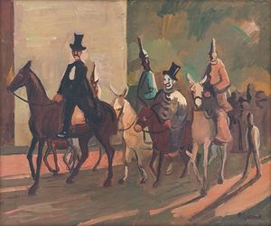 Entering the Ring [1939] by Cyprián Majerník [1909–1945]