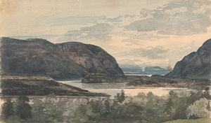 The Hudson From Phillips by Thomas Sully [1783–1872]