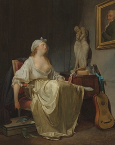 Avant la toilette by Louis Léopold Boilly [1761–1845]