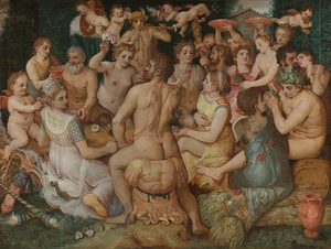 Banquet of the Gods [1550] by Frans Floris [1519–1570]