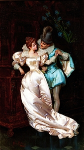 The Temptress by Pio Ricci [1850–1919]