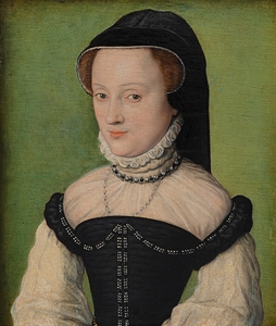 Portrait Of Madame De Châtillon [1560–1565] by Corneille de Lyon [1500–1575]