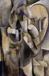 Interior with Music [1915] by Max Weber [1881–1961]