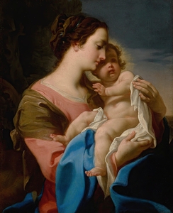 The Madonna And Child by Corrado Giaquinto [1703–1766]