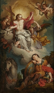 Calling of Saint Martin [ca. 1804–09] by Agostino Ugolini [1758–1824]