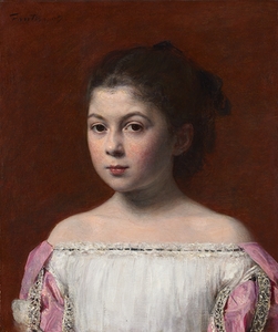 Marie–Yolande de Fitz–James [1867] by Henri Fantin–Latour [1836–1904]