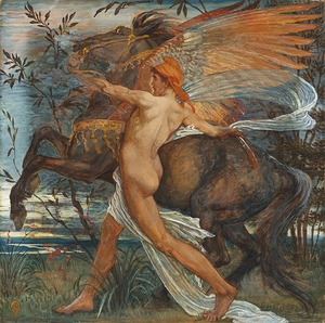 Pegasus [1889] by Walter Crane [1845–1915]