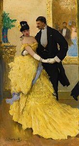 La Danse by Jean Béraud [1849–1935]