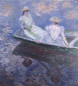 On The Boat by Claude Monet [1840–1926]
