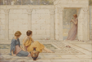 Melody by Henry Ryland [1856–1924]