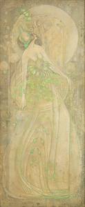 Junirosen [1898] by Margaret MacDonald–Mackintosh [1864–1933]