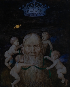 Saturn [1906] by Hans Thoma [1839–1924]