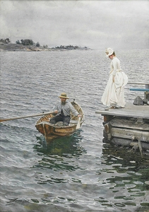 Sommarnöje [1886] by Anders Zorn [1860–1920]
