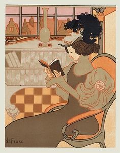 Nieuwjaarswens van Octave Uzanne voor het jaar 1897 [1896] by Georges de Feure [1868–1943]