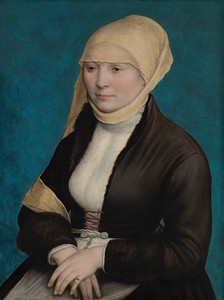 Portrait of a Woman from Southern Germany [c. 1520–1525] by Hans Holbein The Younger [1497–1543]