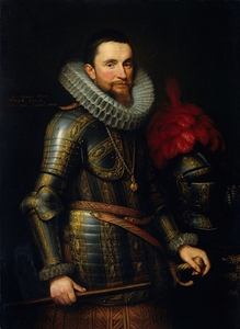 Portrait of Ambrogio Spinola [1609] by Michiel Jansz. Van Mierevelt [1566–1641]