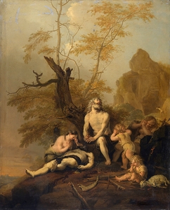 The Death of Abel [1645] by Bartholomeus Breenbergh [1598–1657]