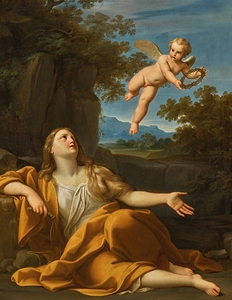 The Penitent Magdalen by Marcantonio Franceschini [1648–1729]