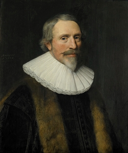 Portrait of Jacob Cats [1577–1660] [1634] by Michiel Jansz. Van Mierevelt [1566–1641]