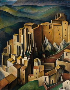 Olevano [1927] by Alexander Kanoldt [1881–1939]