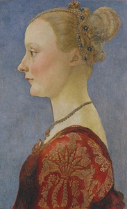 Portrait of a Woman [ca. 1480] by Piero del Pollaiuolo [1443–1496]
