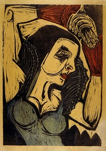 Poster of Nina Hard [1921] by Ernst Ludwig Kirchner [1880–1938]