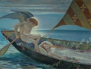 A Dream [Voyage de Rêve] [1902] by Walter Crane [1845–1915]