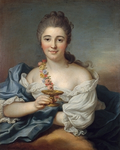 Madame de Sevré en Hébé [1756] by Donat Nonnotte [1708–1785]