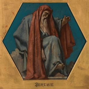 Jérémie [1875] by Jules Elie Delaunay [1828–1891]