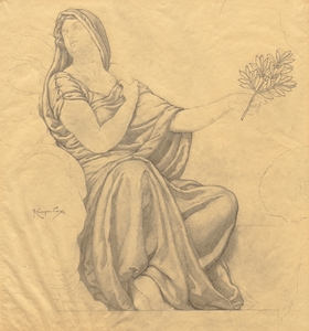 Sketch 4 [1912] by Kenyon Cox [1856–1919]