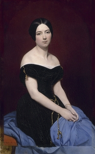 Portrait of Madame Edouard Caillard [1842] by Ary Scheffer [1795–1858]