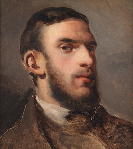 Self–Portrait [1857–1858] by Camille Pissarro [1830–1903]