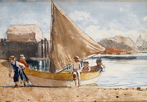 Summertime [1880] by Winslow Homer [1836–1910]