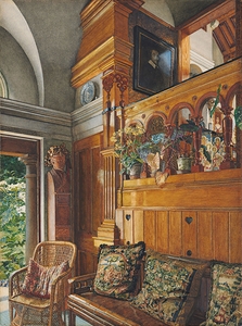 The Garden Studio [1886–87] by Anna Alma–Tadema [1867–1943]