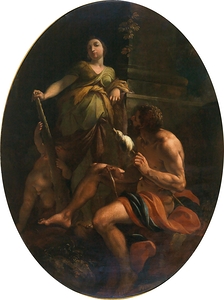 Hercules and Omphale by Louis Dorigny [1654–1742]