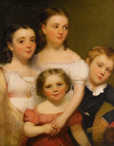 The Artist’s Children by Chester Harding [1792–1866]