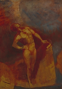 Esquisse pour ‘Le Char d’Apollon’ by Odilon Redon [1840–1916]