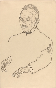 Dr. Koller [c. 1918] by Egon Schiele [1890–1918]