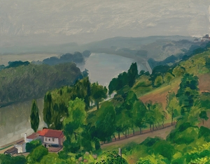 Méricourt. Temps Gris [1937] by Albert Marquet [1875–1947]