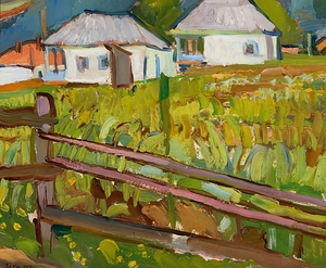 Landscape [1914] by Zygmunt Waliszewski [1897–1936]