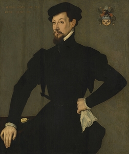 Portrait of a Member of the Quaratesi Family [1561] by French School [16th–20th Century]
