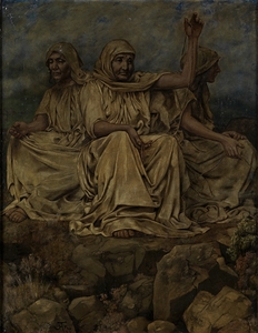 Die Nornen [1889] by Hans Thoma [1839–1924]