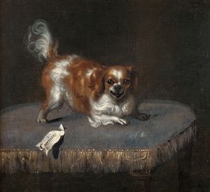 Hunden Courtisane by David Klöcker Ehrenstrahl [1628–1698]
