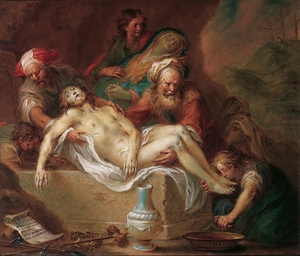 Entombment of Christ [1780] by Martin Johann Schmidt [1718–1801]