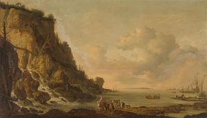 Rocky Coast [1630–1653] by Simon de Vlieger [1601–1653]