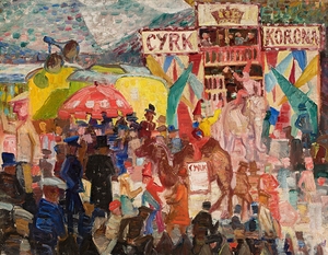Circus [1934] by Stanisław Osostowicz [1906–1939]