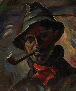 Self–Portrait [1920] by Ilmari Aalto [1891–1934]