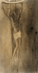 Crucifixion by Odilon Redon [1840–1916]